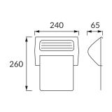 Lampa solarna LED HOMER LED 0,12W 6500K 03616 IDEUS