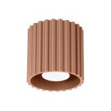 SOLLUX Plafon AURA 1 mocca GU10 ; SL.1804