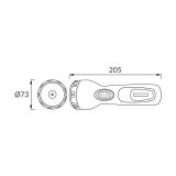Akumulatorowa latarka LED TRAPER LED 1W+3W 03932 IDEUS