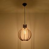 Sollux Lampa wisząca ARANCIA naturalne drewno SL.0391