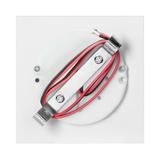 DRACO LED NEW 1,5W, oprawa schodowa podtynkowa, 12VDC, 30lm, 6000K, biała, innowacyjny sposób montaż AD-OS-6164L6/W ORNO