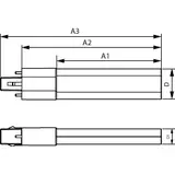 Świetlówka LED 5W=9/11W 550lm 4000K barwa neutralna LED PLS 5W 840 2P G23 3 lata gw. 9,29004E+11 PHILIPS