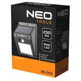 Lampa solarna ścienna 20 SMD LED 250 lm NEO GTX 99-055 GTX Poland