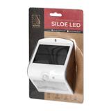 SILOE LED 1,5W, lampa solarna z czujnikiem ruchu 120st, 190lm, IP65, 4000K, 1200mAh, podwójne źródło AD-SL-6083WLR4 ORNO