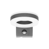 HOWLIT LED 20W, oprawa ogrodowa z czujnikiem ruchu, 1800lm, IP65, 4000K, szara AD-OP-6205GLPMR4 ORNO