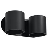 Sollux Kinkiet ORBIS 2 czarny SL.0660