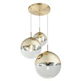 Lampa wisząca kule żyrandol Varus 3xE27 15855-3 GLOBO