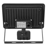 FARO S LED 50W naświetlacz z PIR 4000lm, IP44, 4000K, aluminium + szkło AD-NL-6255BLR4 ORNO