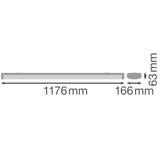 Oprawa liniowa LINEAR SURFACE 1200 P 32W 840 white IP44