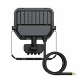 Naświetlacz LED z czujnikiem ruchu FLOODLIGHT sensor PFM G4 11W17W IP65 4000K 145lm/W czarny LEDVANC