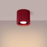 SOLLUX Plafon AURA 1 burgund GU10 ; SL.1819