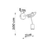 Sollux Kinkiet EDISON czarny SL.0373