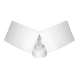 TOS DUO LED 2x20W podwójny naświetlacz ogrodowy, 2x1600lm IP65 4000K neutralna biel biały AD-NL-6603WL4 ORNO