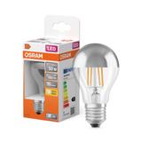 Lampa LED STAR CL A Filament szkło przezroczyste Mirror Silver 51 non-dim 6,5W 827 E27