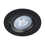 Sufitowa oprawa punktowa SMD LED MONI LED C 5W 3000K BLACK 03709 IDEUS