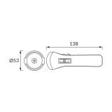 Akumulatorowa latarka LED TEDI LED 3W+3W 03935 IDEUS
