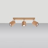 Sollux Plafon KEKE 3 dąb SL.1037
