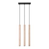 Sollux Lampa wisząca PASTELO 3L drewno SL.1267