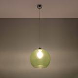 Sollux Lampa wisząca BALL zielona SL.0254