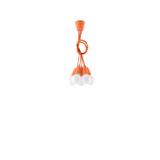 Sollux Lampa wisząca DIEGO 5 pomarańczowy SL.0586