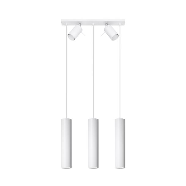Sollux Lampa wisząca RING 3 biały SL.1098