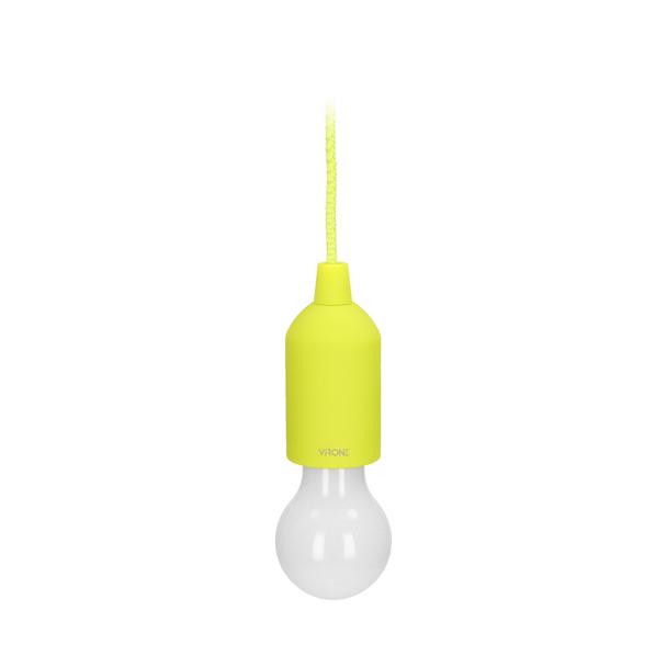 Bateryjna lampka nocna na sznurku 1W LED, 3 x AAA, limonkowa LA-5/L ORNO