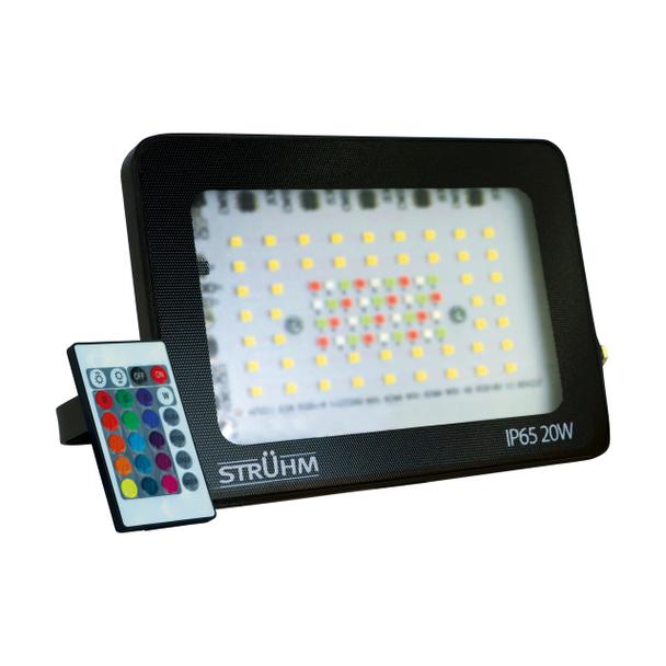 Naświetlacz SMD LED TABLET LED 20W BLACK RGBW 03988 IDEUS