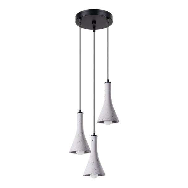 Sollux Lampa wisząca REA 3P beton SL.1226