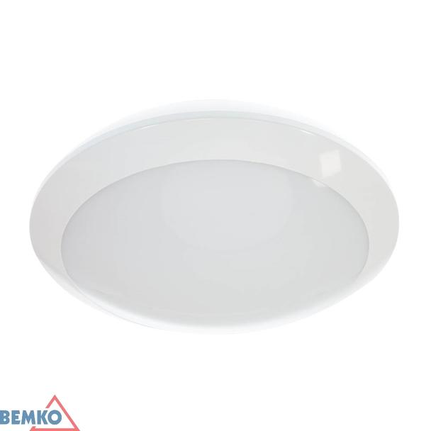 PLAFONIERA LED KATIA 12W 4000K 900LM IP66 CZ. MIKROFALOWY S-C36-PSF706-124-MS BEMKO