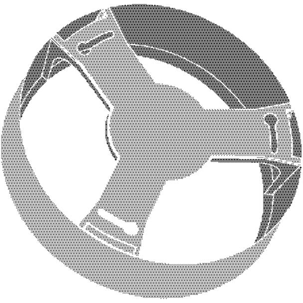 Ramka do oprawy DOWNLIGHT IP44 DN 190 WT