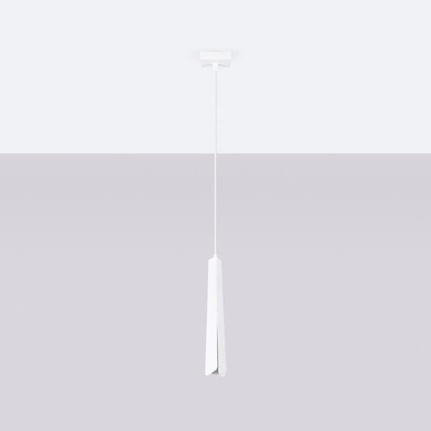 Lampa wisząca PRYSM 1 biała