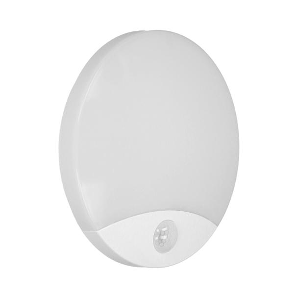 VIRAZON LED 15W, plafon z czujnikiem ruchu, 1050lm, IP44, 4000K, poliwęglan mleczny, biały AD-PL-6064WLPMR4 ORNO