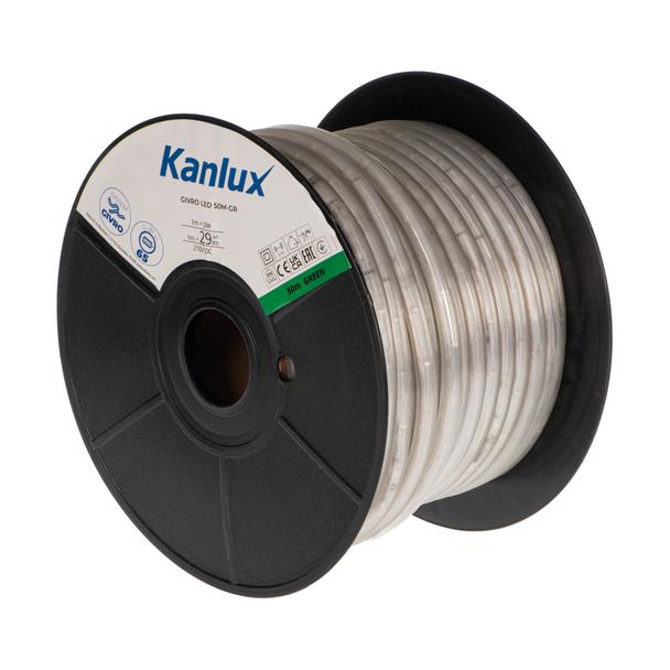 GIVRO LED 50M-GR Wąż LED rolka 50m 210 DC GIVRO LED 50M-GR barwa zielona 1m = 29Lm 38586 KANLUX