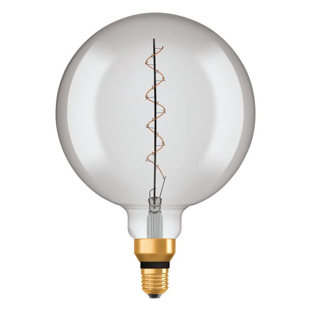 Lampa LED Vintage 1906 SMOKE 200 dim 4,8W/818 szkło przezroczyste E27