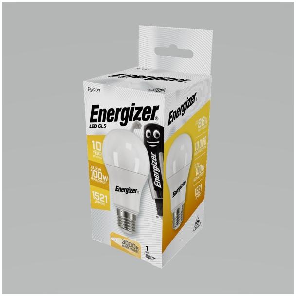 ŻARÓWKA LED E27 1521LM 100W ciepła biel ENERGIZER S17538 SELVISTA
