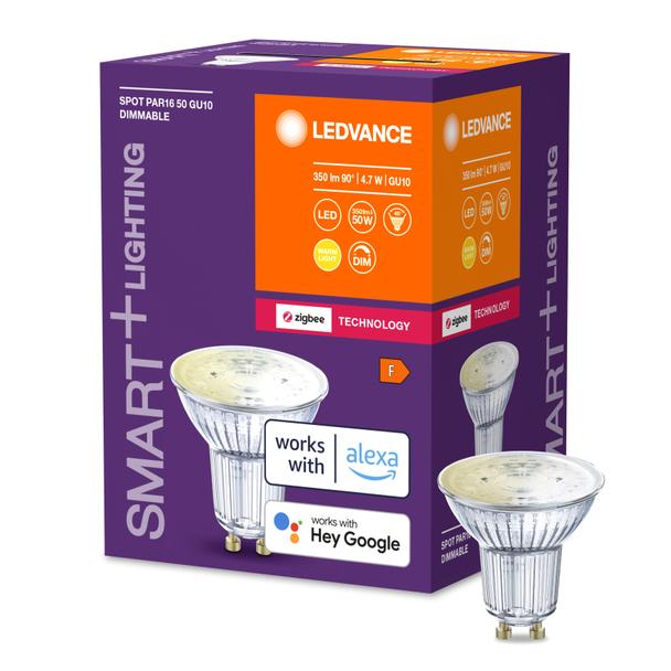Lampa LED SMART+ ZB Spot PAR16 Glass DIM 50 yes 4,7W/ GU10