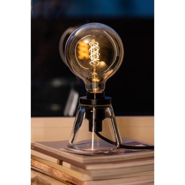Lampa LED Vintage 1906 GOLD 125 dim 4,8W/822 szkło przezroczyste E27