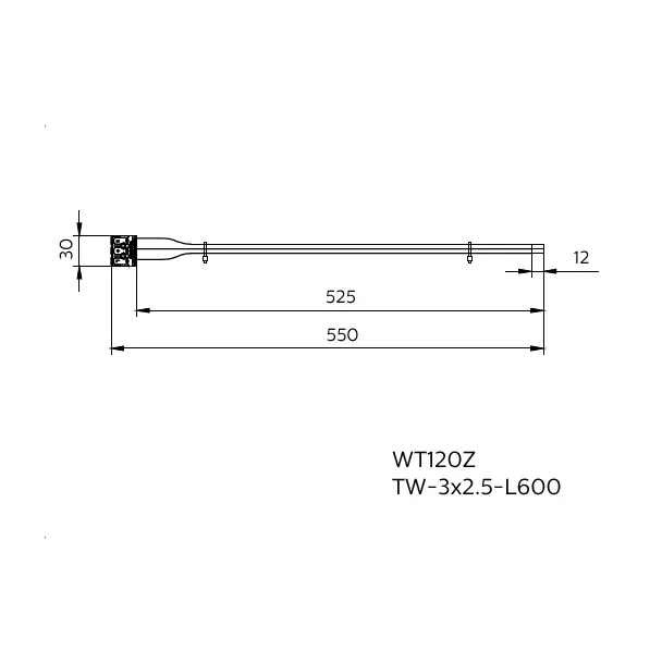 Akcesorium Coreline WT120Z TW-3x2,5-L600 5 lat gw. 9,11402E+11 PHILIPS