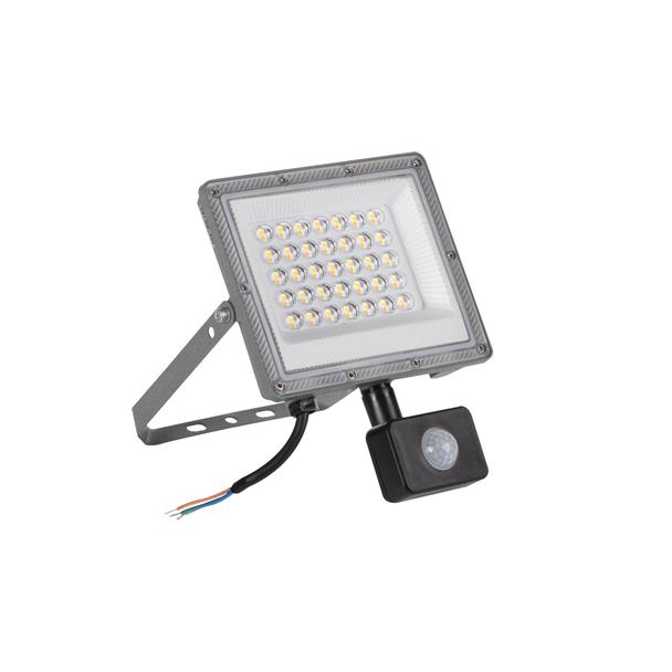 Naświetlacz LED z czujnikiem ruchu ACETE 30W IP44 ciepły/neutralny/zimny 38497 KANLUX