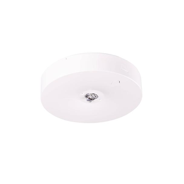 Oprawa sieciowo-awaryjna natynkowa Starlet Round LED SCH 250 SA 2H AT IP20 / soczewka korytarzowa do 91472 INTELIGHT