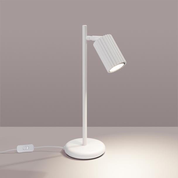 Sollux Lampa biurkowa KARBON biała SL.1548