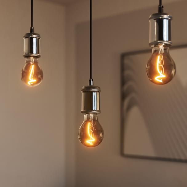 Lampa LED Vintage 1906 LED CL A Filament szkło przezroczyste SMOKE non-dim 3,4W/818 E27