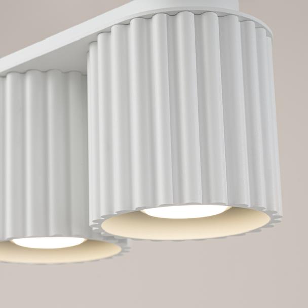 SOLLUX Plafon AURA 2 biały GU10 ; SL.1780