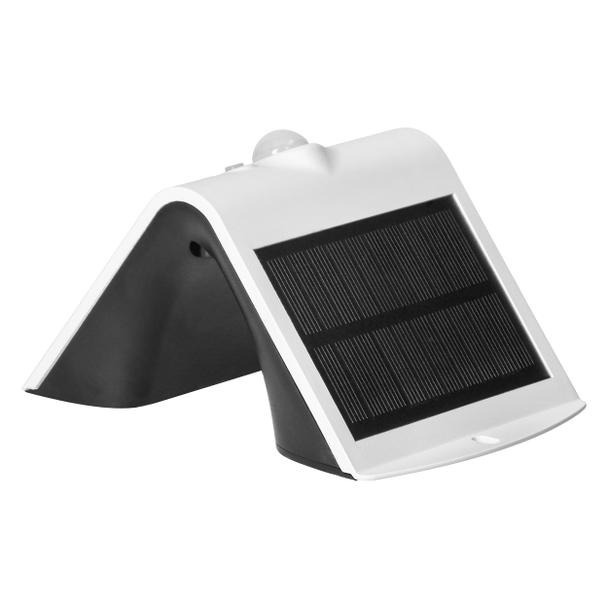 SILOE LED 1,5W, lampa solarna z czujnikiem ruchu 120st, 190lm, IP65, 4000K, 1200mAh, podwójne źródło AD-SL-6083WLR4 ORNO