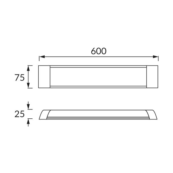 FLATER LED 20W 4000K 03094 IDEUS