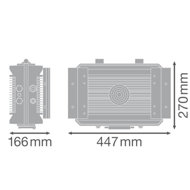Naświetlacz FLOOD MAX POWER SUPPLY 900W WAL
