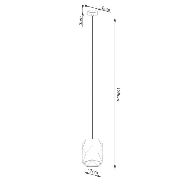 Sollux Lampa wisząca ceramiczna GOBI SL.1250