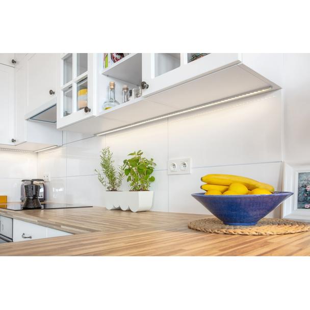 profil aluminiowy LED nakładany GLAX silver 2 m GTV PA-GLAXNK-AL GTV Poland