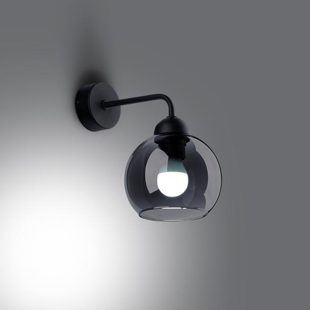 Sollux Kinkiet ALINO 1 czarny SL.1139