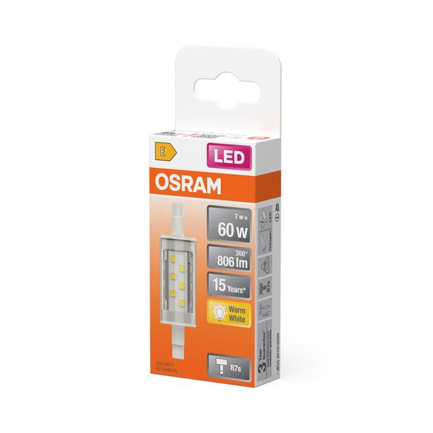Lampa LED LINE 78 CL 60 non-dim 6W 827 R7S